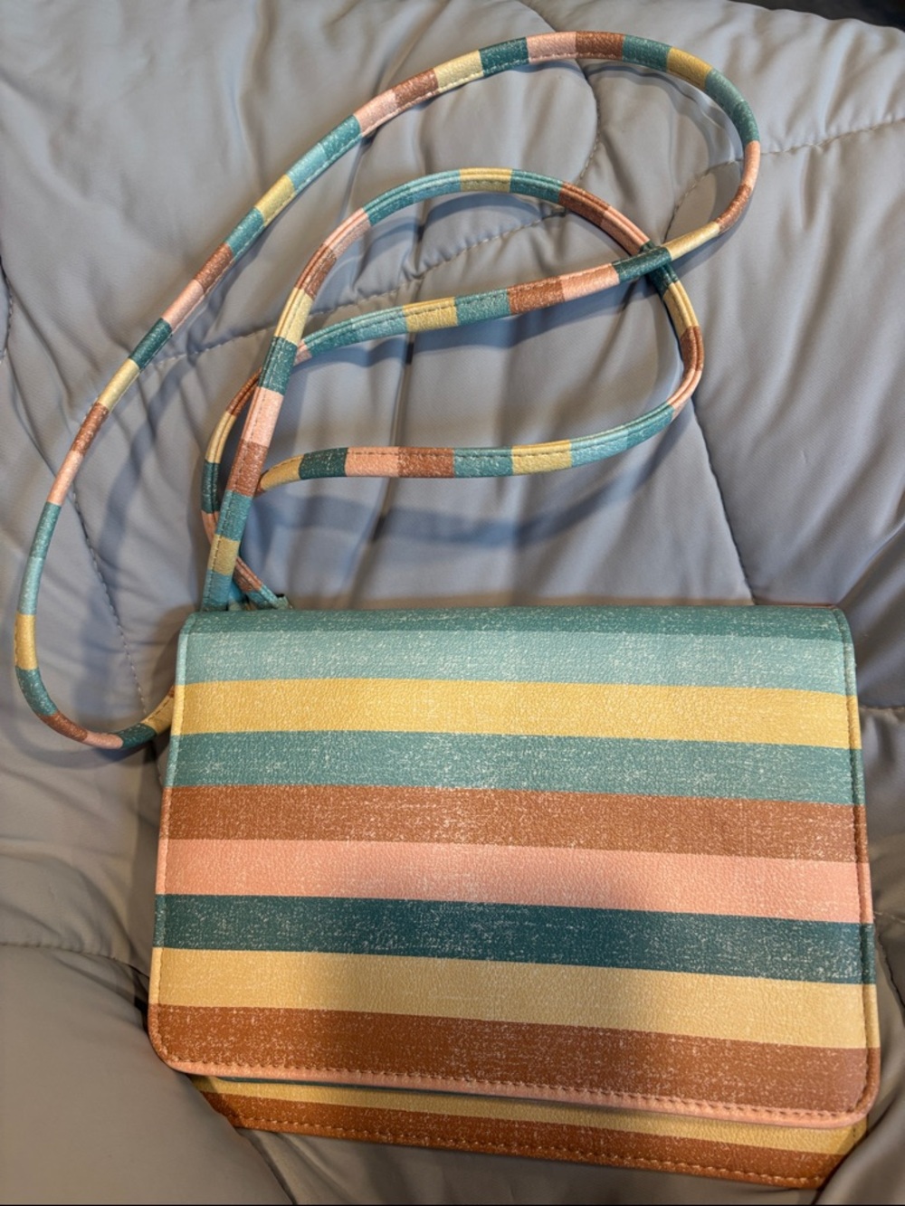 Sonoma Multicolor Striped Crossbody Bag